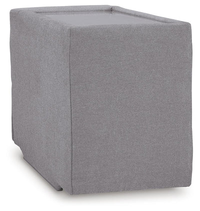 Modmax 6-Piece Sectional with 2 Ottomans in Granite
