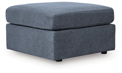 Modmax 6-Piece RAF Chaise Sectional and Ottoman in Ink