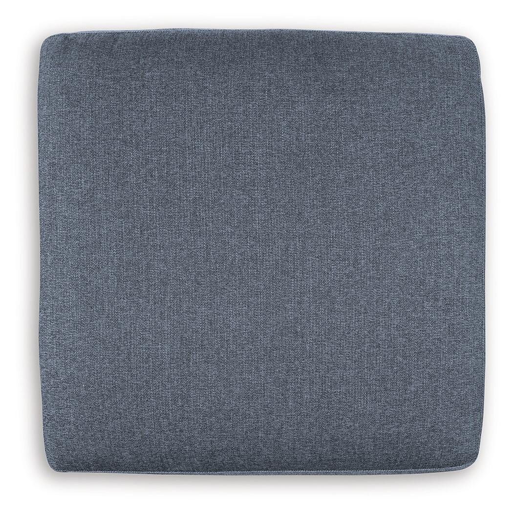 Modmax Oversized Accent Ottoman in Ink Performance Fabric and Next-Gen Nuvella
