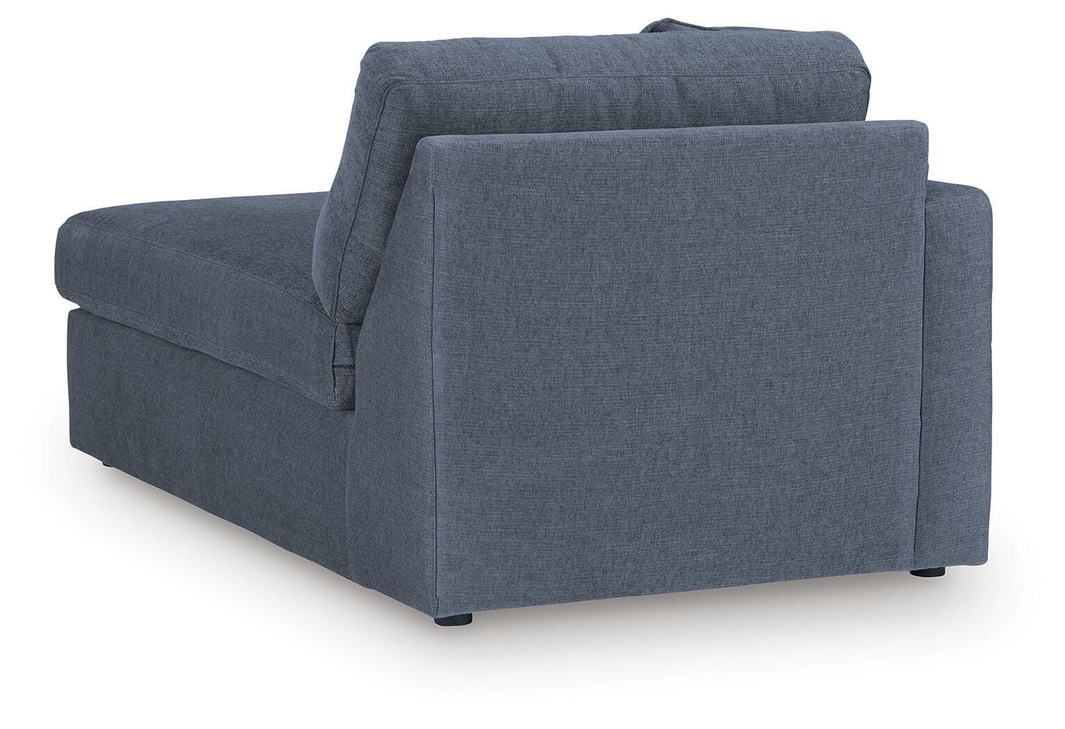 Modmax 6-Piece LAF Sectional in Ink Performance Fabric and Next-Gen Nuvella