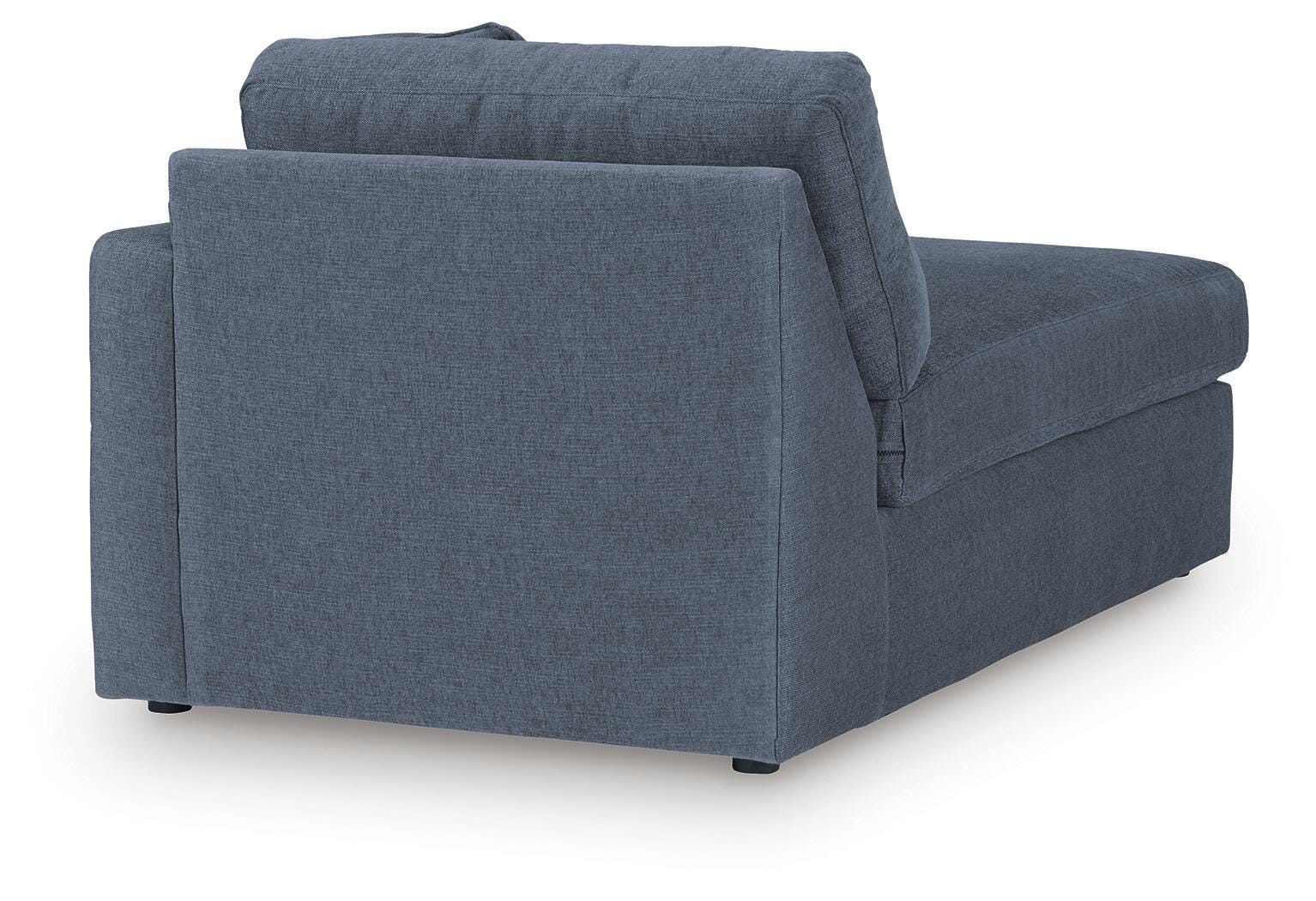 Modmax 5 Piece Sectional with Audio Console in Ink Performance Fabric and Next-Gen Nuvella