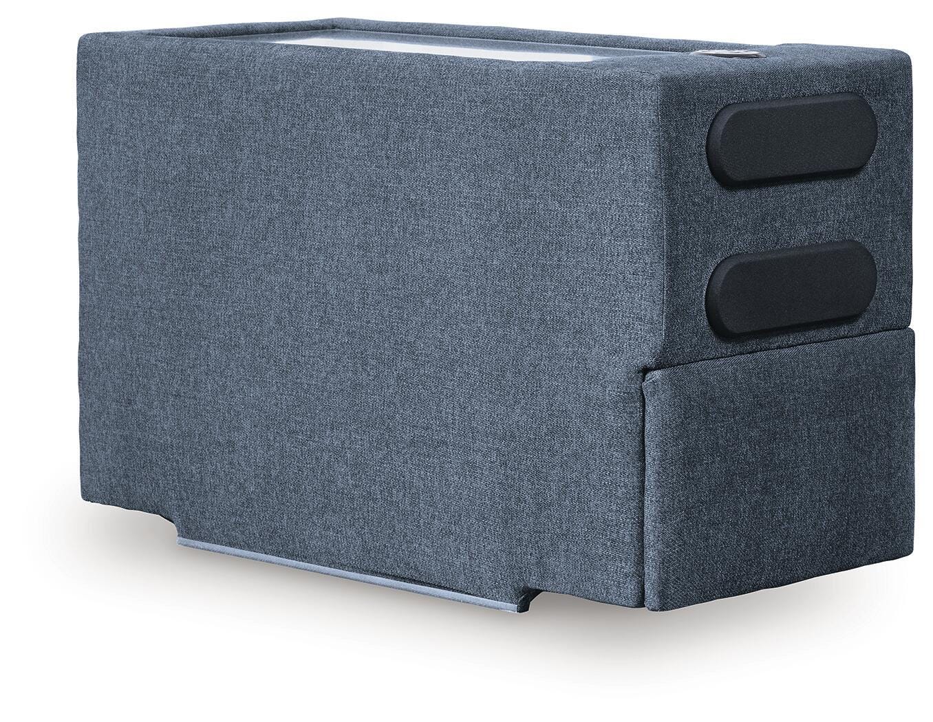Modmax 5-Piece Sectional with Audio System in Ink Performance Fabric and Next-Gen Nuvella
