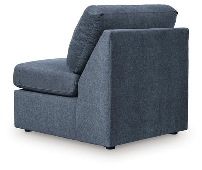 Modmax 4-Piece Sectional with  LAF Chaise in Ink Performance Fabric and Next-Gen Nuvella
