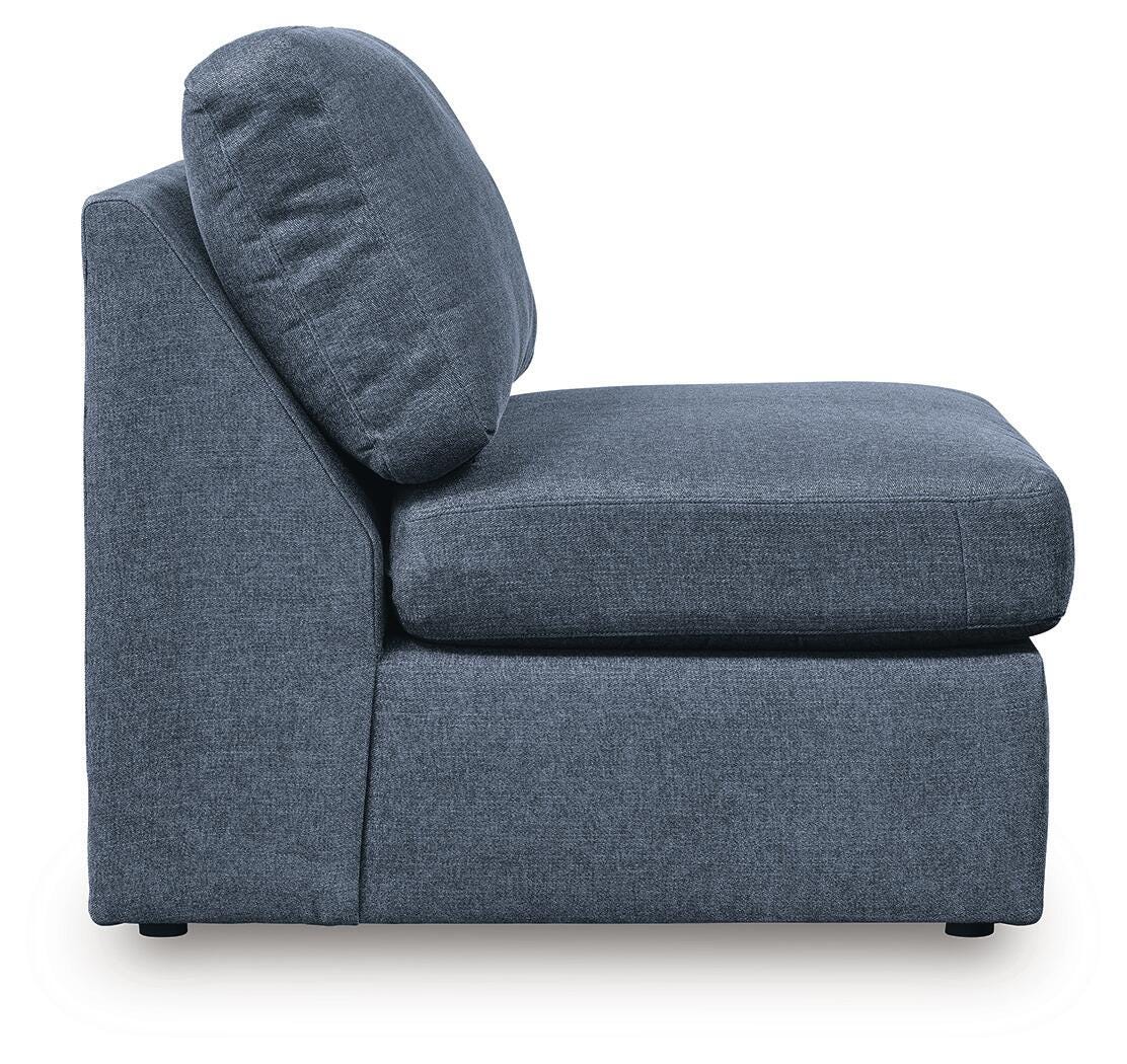 Modmax 8-Piece Sectional and 2 Ottomans in Ink