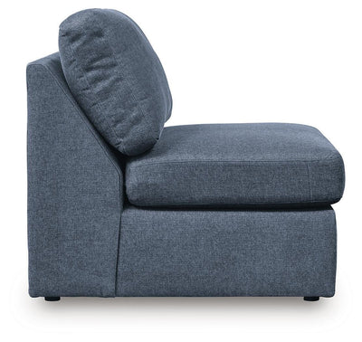 Modmax 6-Piece Sectional and Ottoman in Ink