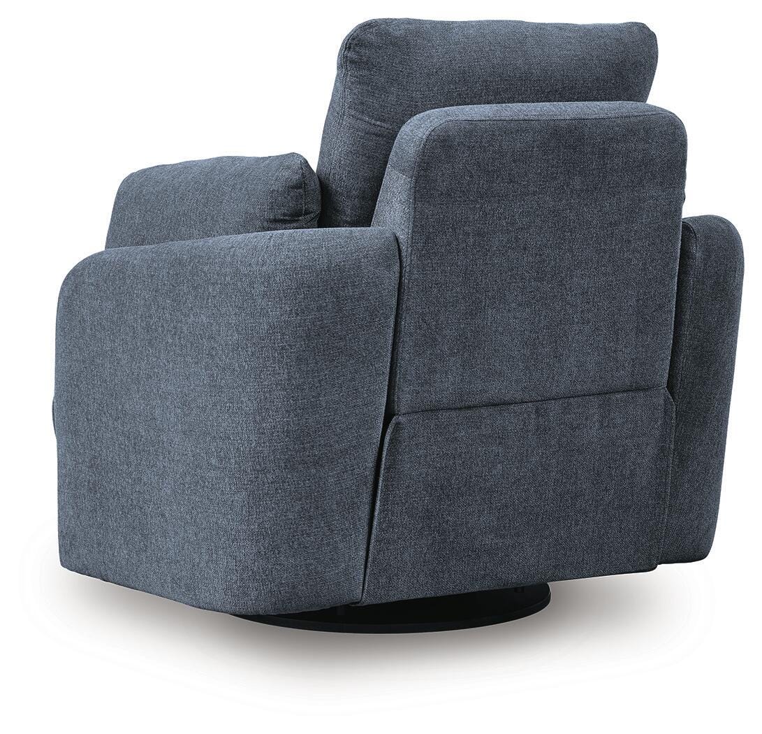 Modmax 3-Piece Sectional Sofa, 2-Piece Sectional Loveseat and Swivel Glider Recliner in Ink