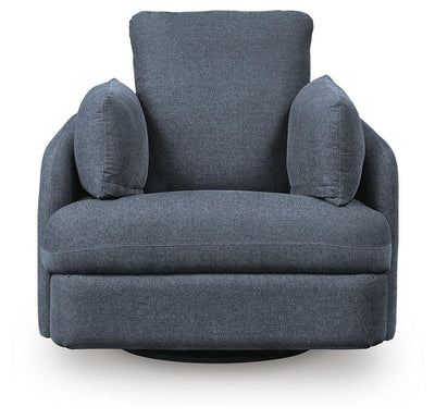 Modmax 5-Piece Sectional and Swivel Glider Recliner in Ink