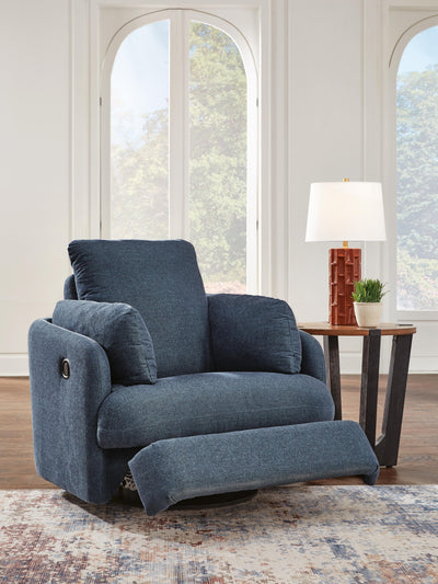 Modmax 3-Piece Sectional Sofa, 2-Piece Sectional Loveseat and Swivel Glider Recliner in Ink