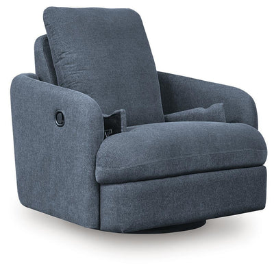 Modmax 6-Piece Sectional and Swivel Glider Recliner in Ink