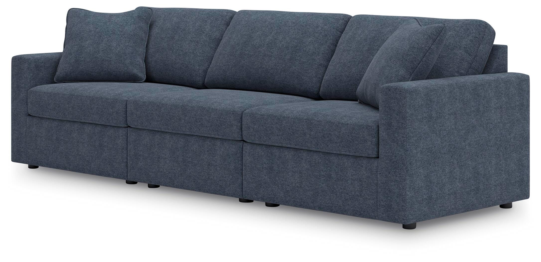 Modmax 3-Piece Sectional Sofa and 2-Piece Sectional Loveseat in Ink