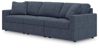 Modmax 3-Piece Sectional Sofa and 2-Piece Sectional Loveseat in Ink