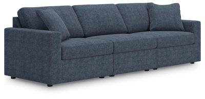 Modmax 3-Piece Sectional and Ottoman in Ink