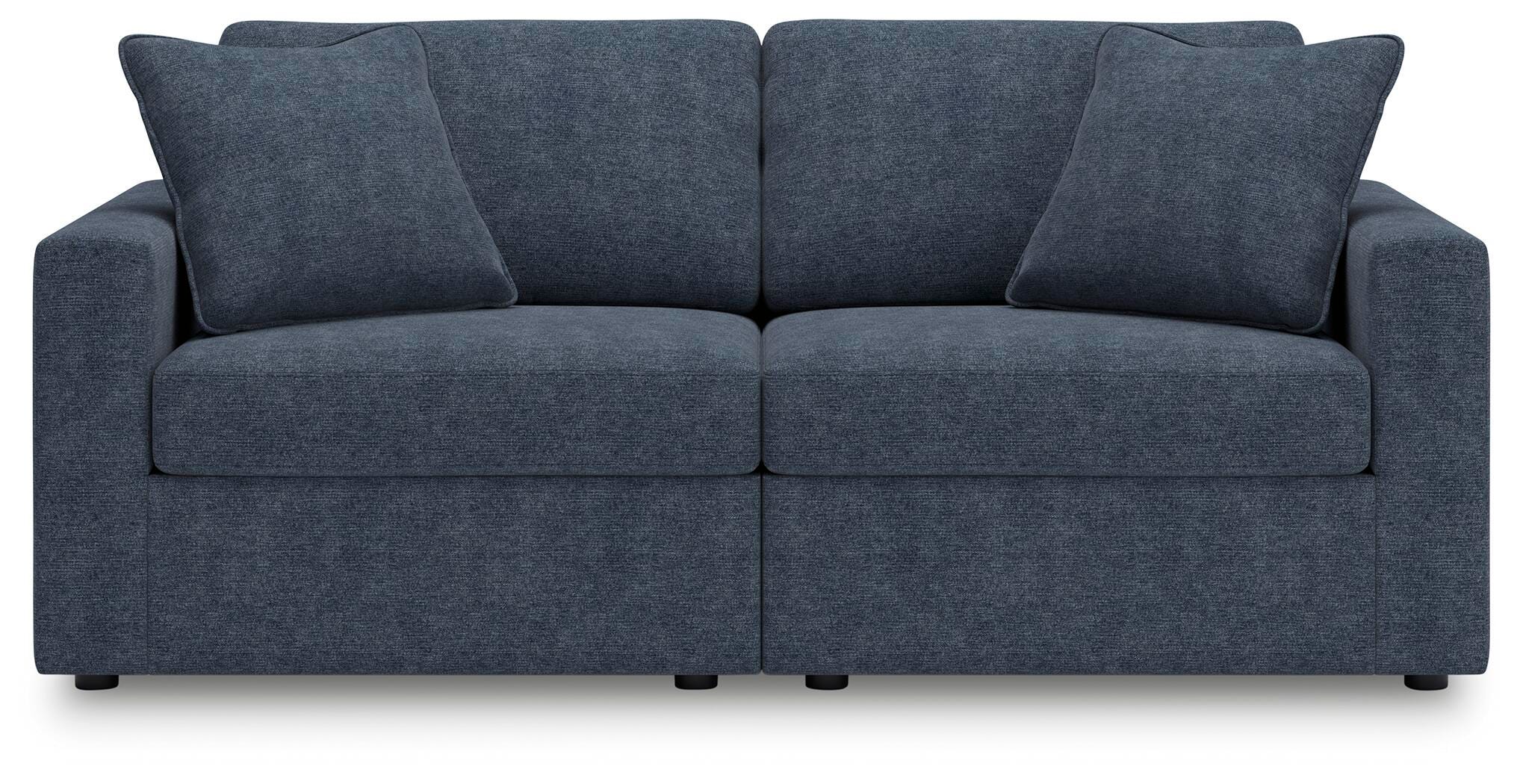 Modmax 3-Piece Sectional Sofa and 2-Piece Sectional Loveseat in Ink