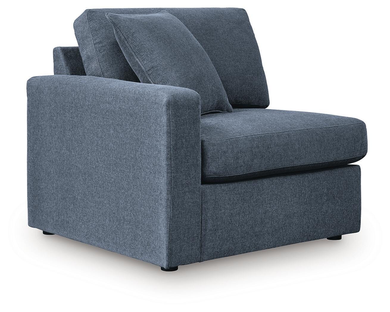 Modmax 5-Piece Sectional in Ink Performance Fabric and Next-Gen Nuvella