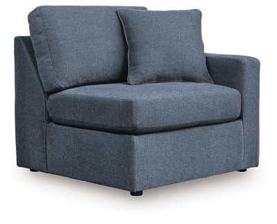 Modmax 6-Piece LAF Sectional in Ink Performance Fabric and Next-Gen Nuvella