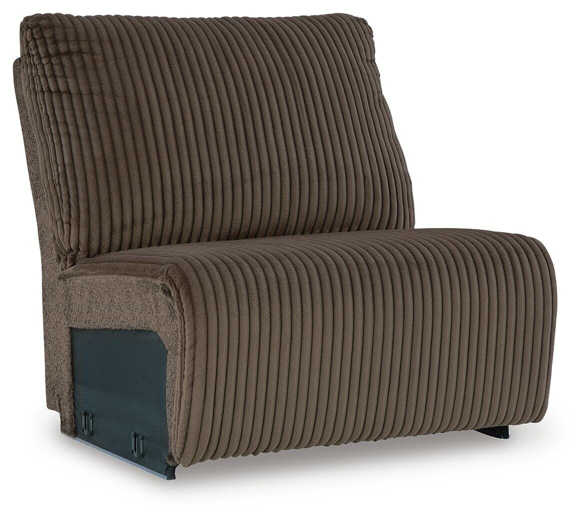 Top Tier 3-Piece Reclining Sectional Sofa in Chocolate Velvet