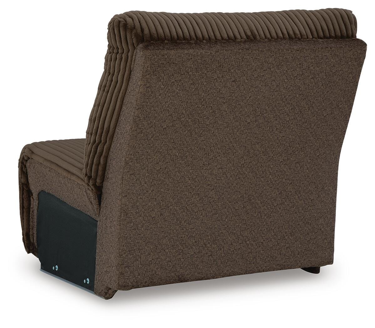 Top Tier 3-Piece Reclining Sectional Sofa in Chocolate Velvet