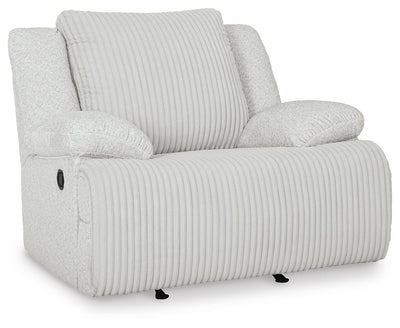 Top Tier Rocker Recliner in Alloy Velvet