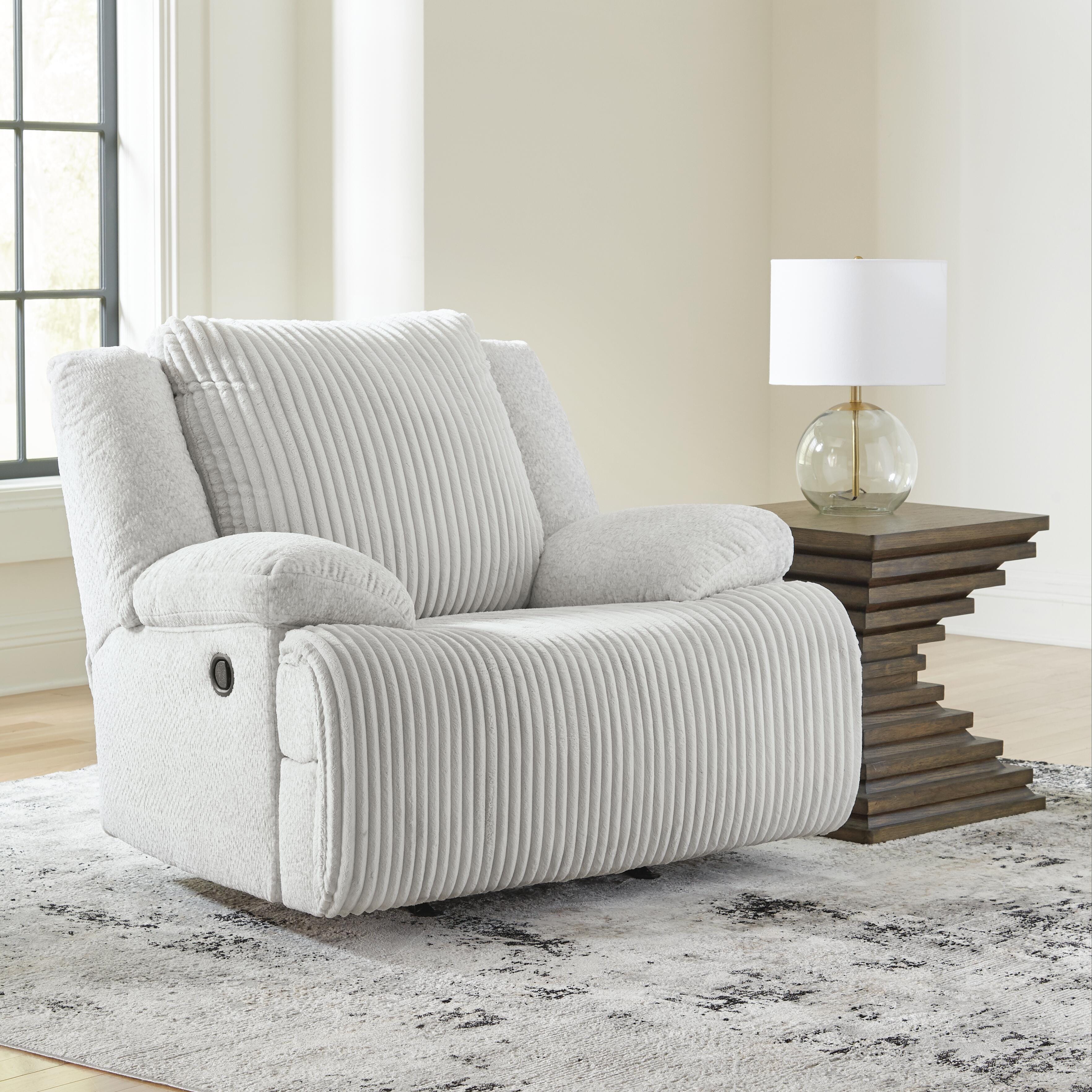 Top Tier Rocker Recliner in Alloy Velvet