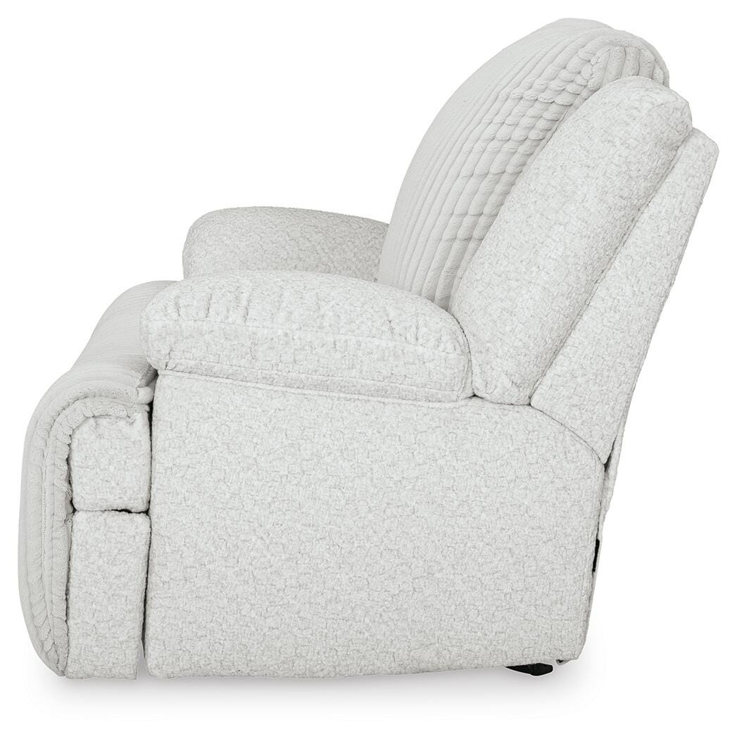 Top Tier Rocker Recliner in Alloy Velvet