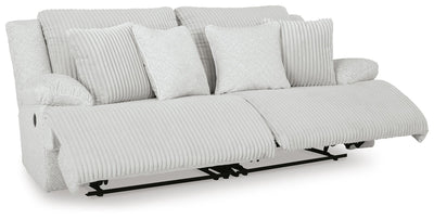 Top Tier 2-Piece Reclining Sectional Loveseat in Alloy Velvet