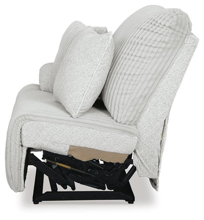 Top Tier 3-Piece Reclining Sectional Sofa in Alloy Velvet