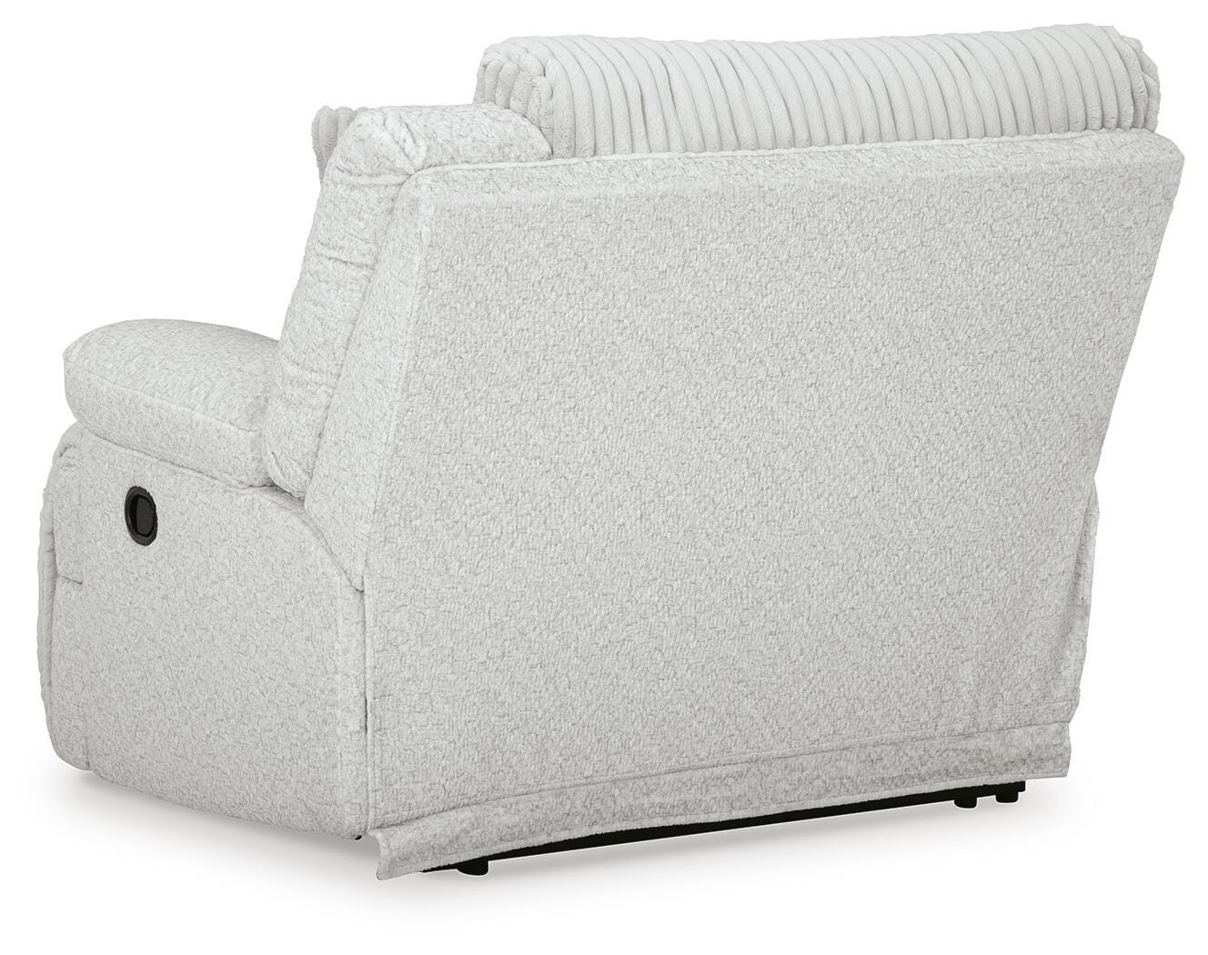 Top Tier 3-Piece Reclining Sectional Sofa in Alloy Velvet