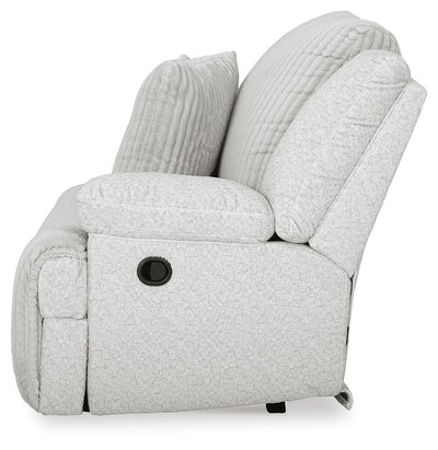Top Tier 3-Piece Reclining Sectional Sofa Chaise in Alloy Velvet