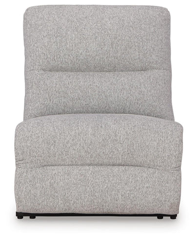 Acklen Place 6-Piece Power Reclining Sectional and Power Recliner in Pewter