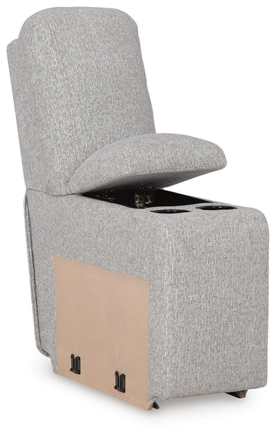 Acklen Place 3-Piece Sectional in Pewter