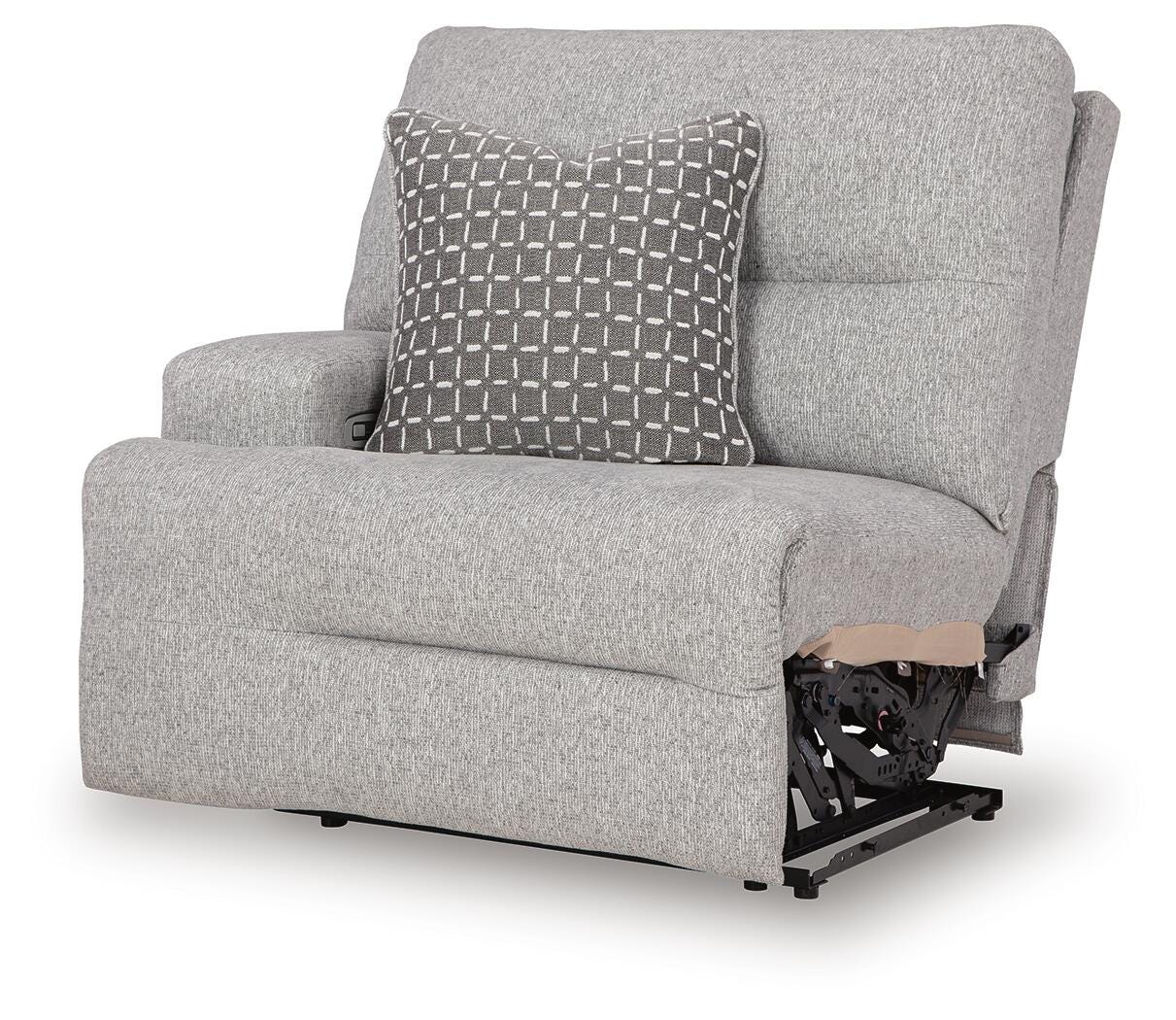 Acklen Place 3-Piece Sectional in Pewter