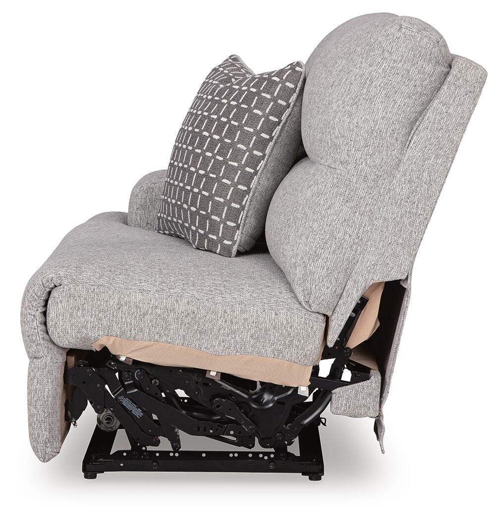 Acklen Place 3-Piece Sectional in Pewter