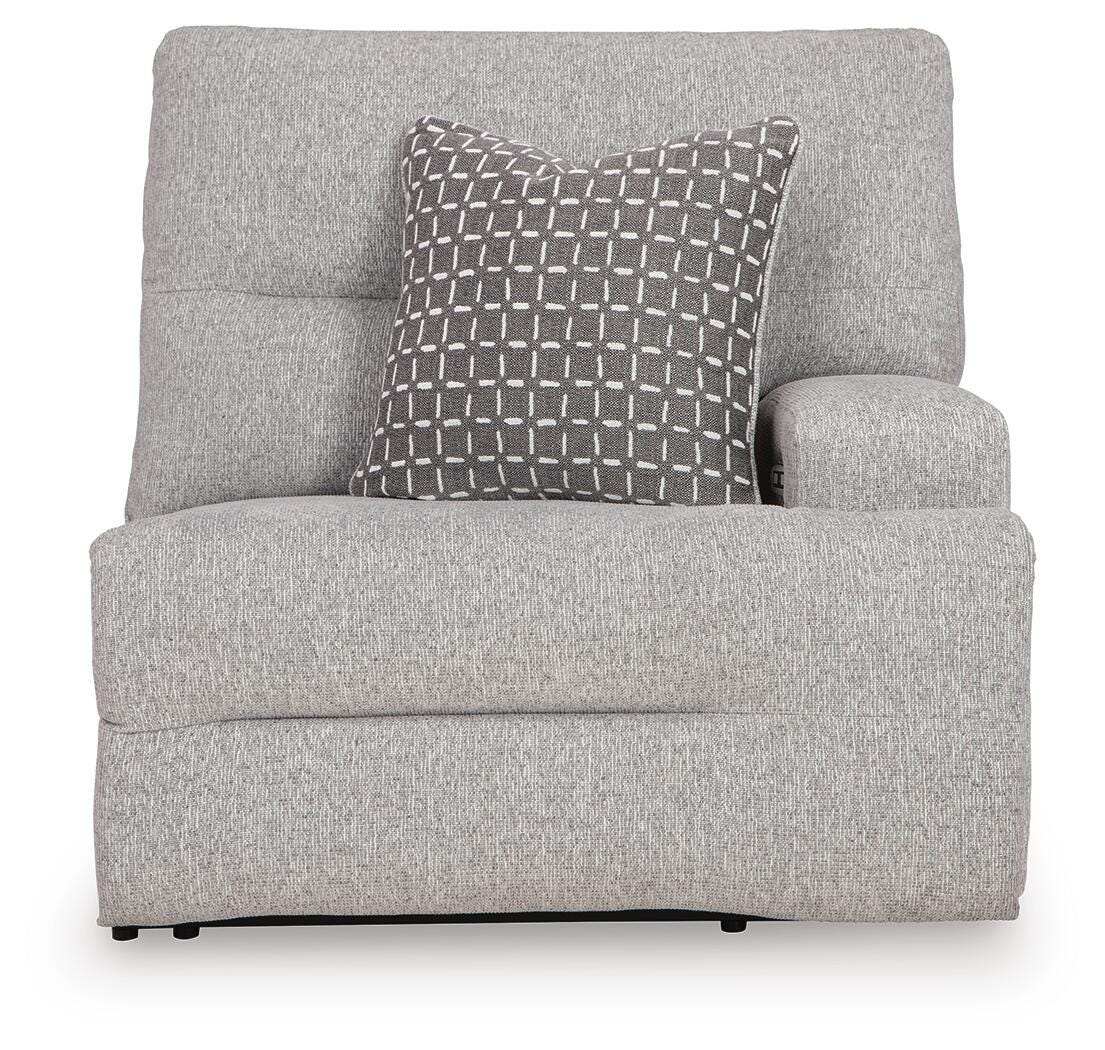 Acklen Place 3-Piece Sectional in Pewter