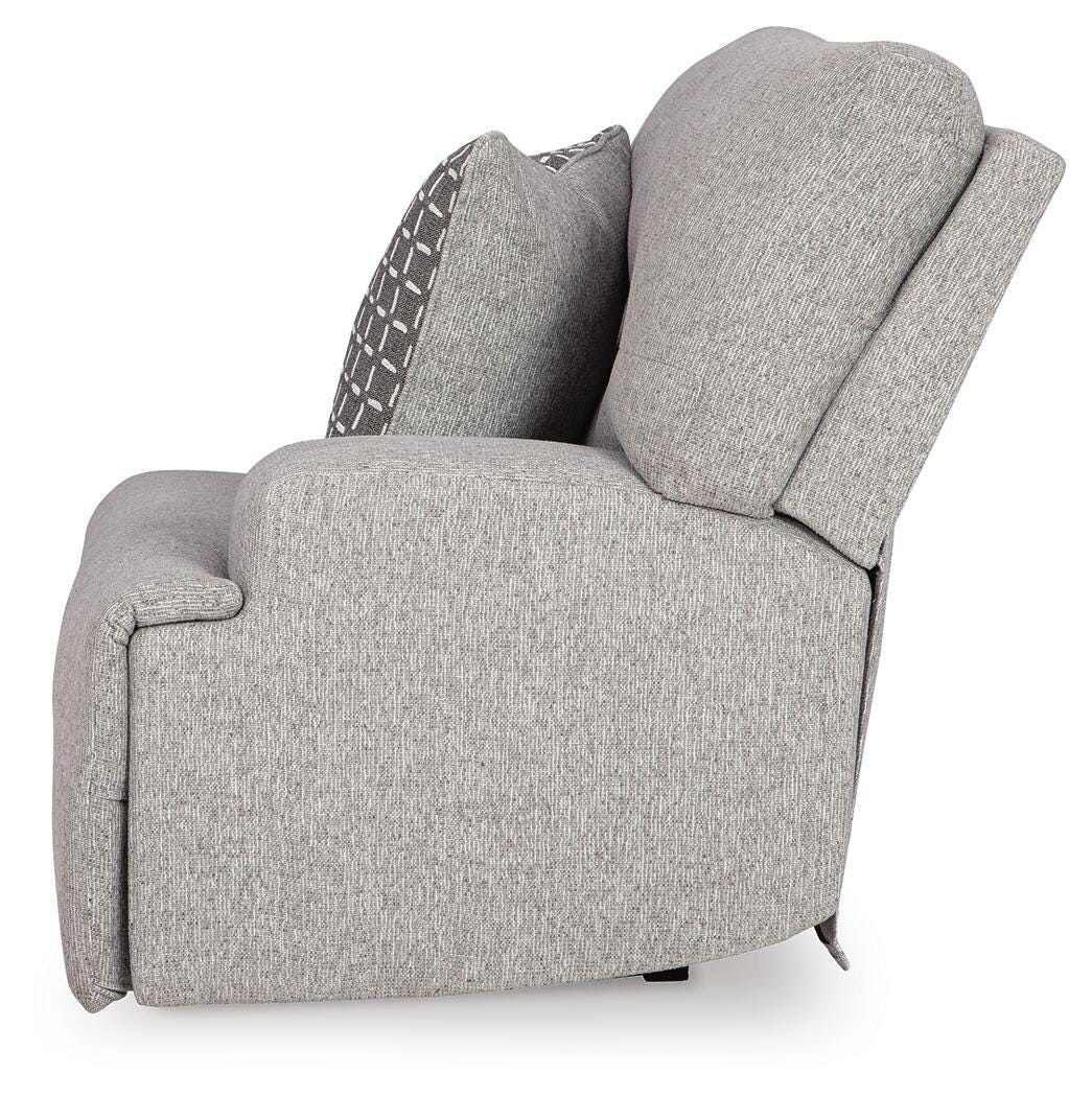 Acklen Place 3-Piece Sectional in Pewter