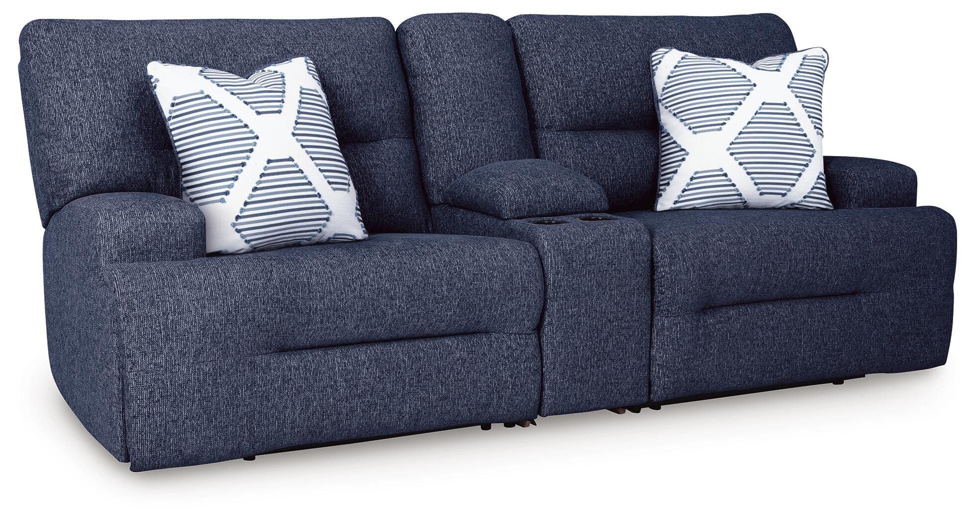 Acklen Place 3-Piece Sectional in Navy