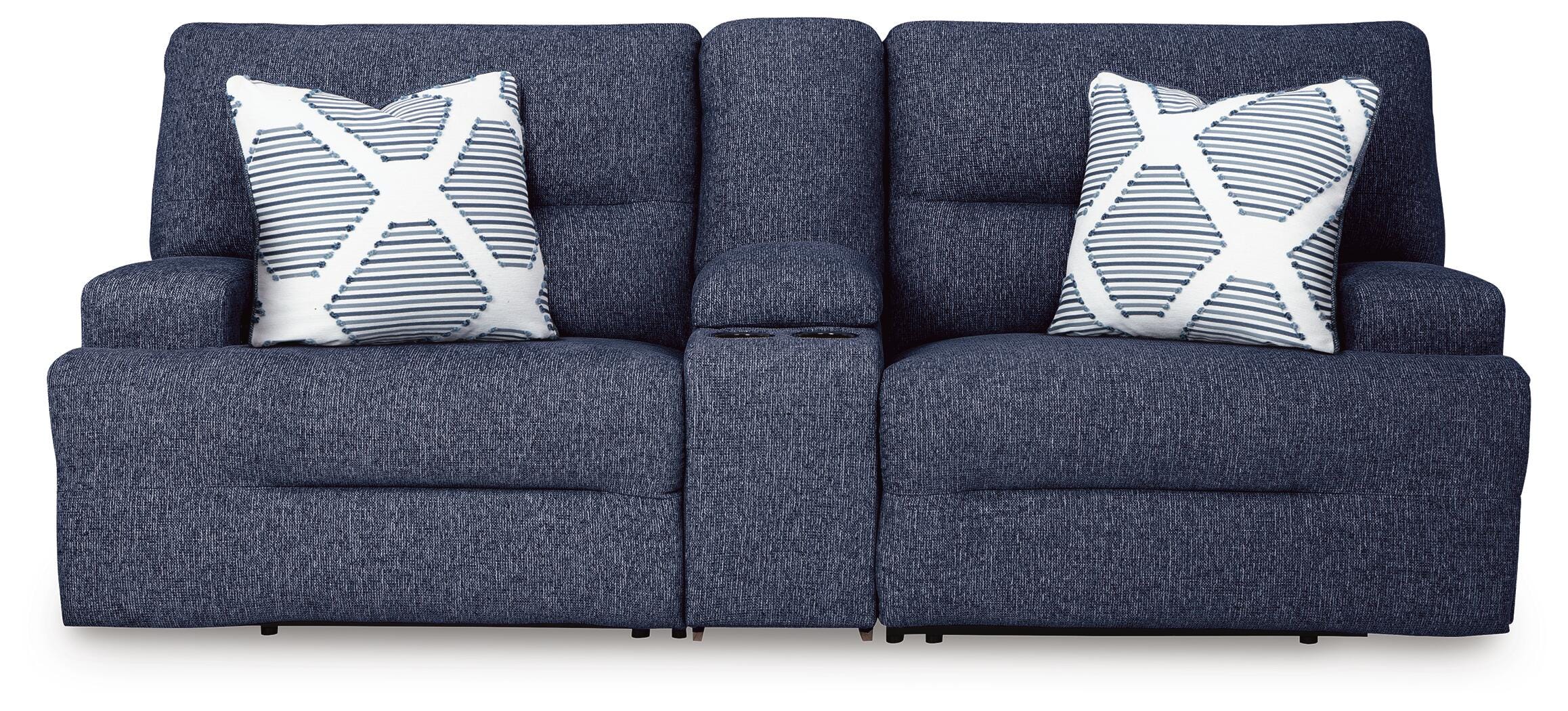 Acklen Place 3-Piece Sectional in Navy