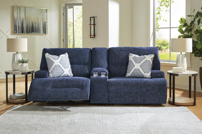 Acklen Place 3-Piece Sectional in Navy