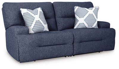 Acklen Place 2-Piece Power Reclining Sectional in Navy