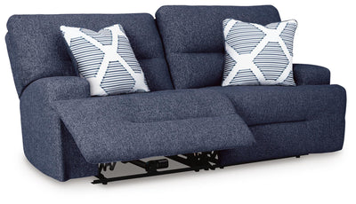 Acklen Place 2-Piece Power Reclining Sectional in Navy