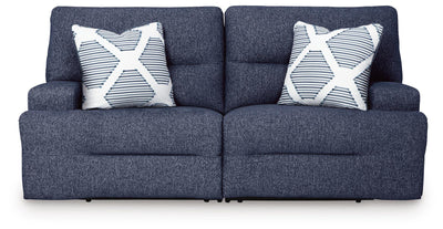 Acklen Place 2-Piece Power Reclining Sectional in Navy