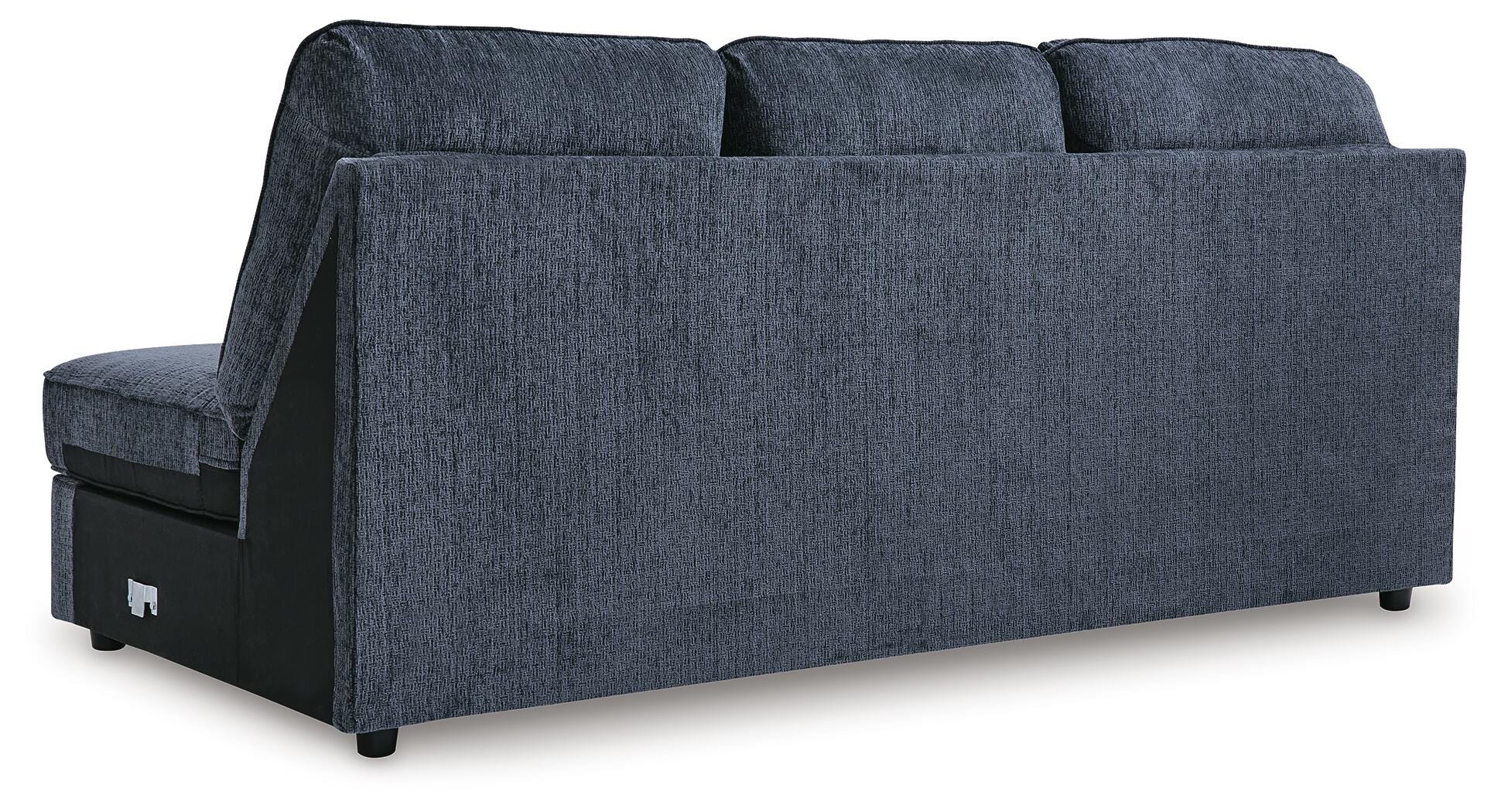 Albar Place 2-Piece LAF Sectional in Cobalt Chenille