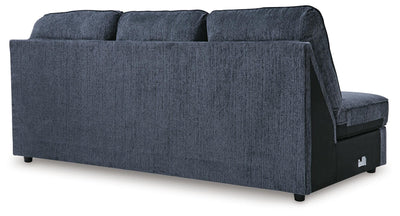 Albar Place 2-Piece RAF Sectional in Cobalt Chenille