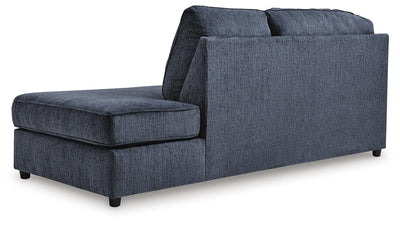 Albar Place 2-Piece LAF Sectional in Cobalt Chenille