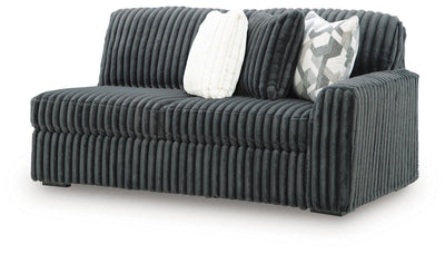 Midnight-Madness 4-Piece Sectional in Gunmetal