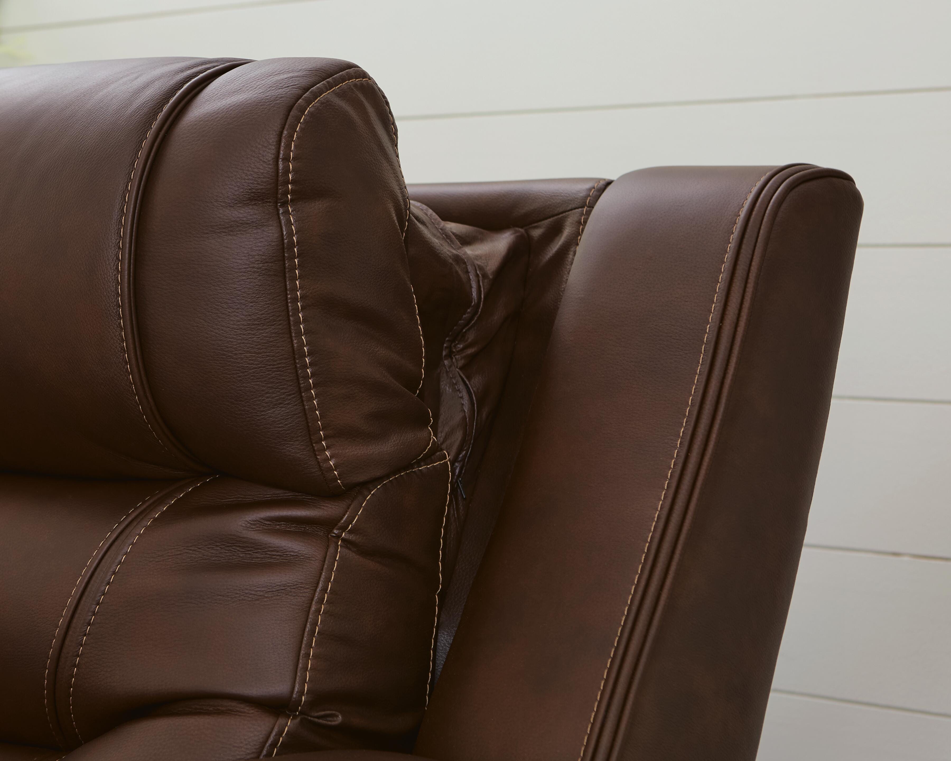 Bleckley 5-Piece Power Reclining Sectional in Espresso Leather