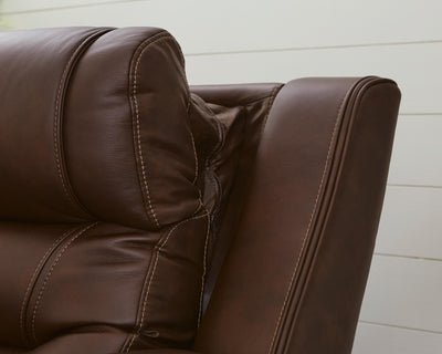 Bleckley 5-Piece Power Reclining Sectional in Espresso Leather