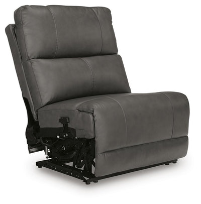 Bleckley 6-Piece Power Reclining Sectional in Anchor Leather