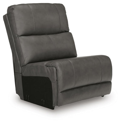 Bleckley 5-Piece Power Reclining Sectional in Anchor Leather