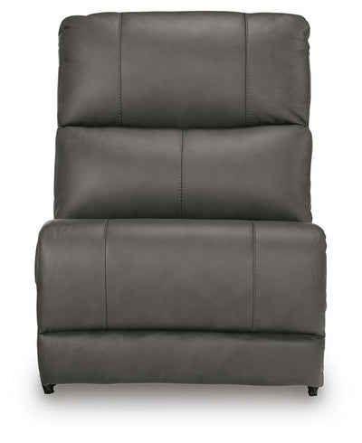 Bleckley 5-Piece Power Reclining Sectional in Anchor Leather