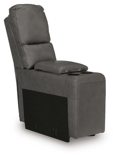 Bleckley 6-Piece Power Reclining Sectional in Anchor Leather